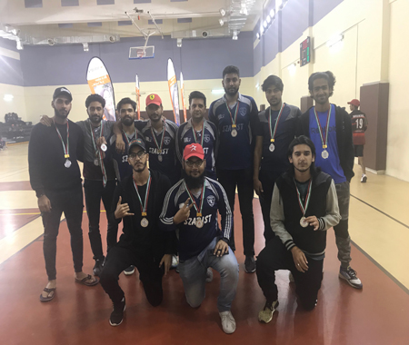  Runners up of Manipal Sports Festival (Feb, 28, 2019)